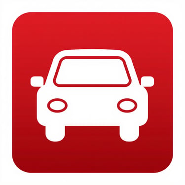 I want a Icon of a car that is white