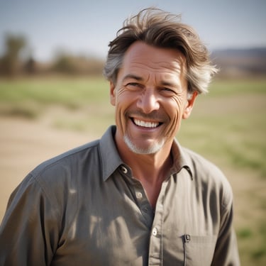 Smiling child jumping inside a colorful bouncy castle at an outdoor event.