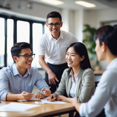 Engaged teacher participating in an interactive maths consultancy workshop.