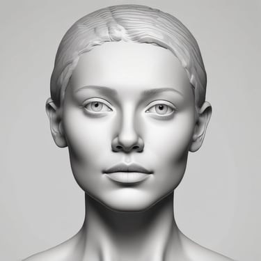 Photo of a smiling woman holding her approved green card in a bright office setting.