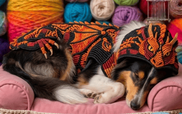 PERRO DRAGON NARANJA
