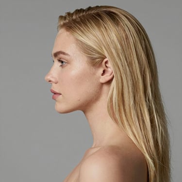 Portrait of a smiling woman in a cozy office setting