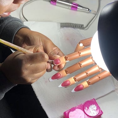 uñas el arte del acrilico o sof gel