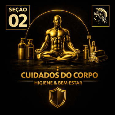 Capa da seção Cuidados do Corpo: Higiene e Bem-Estar da plataforma Atenéstia