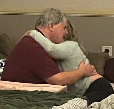 Hug in pillows and blankets at HCC 2026. Photo by Ember R