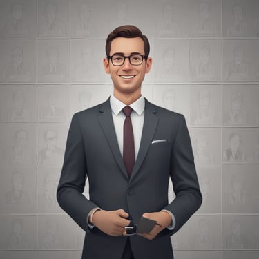 man standing near balcony