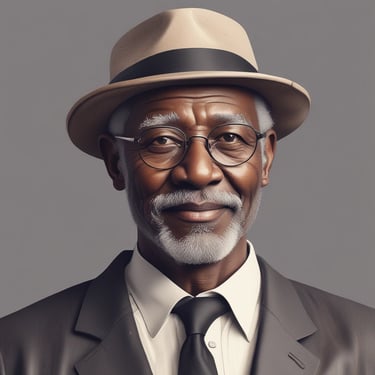 A smiling tenant standing near the garden-style apartment entrance on a sunny day.