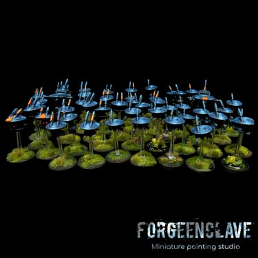 tau empire t'au warhammer warhammer40000 gamesworkshop grimdark weathering drone