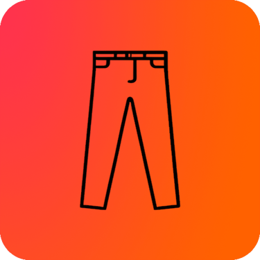 Pants and shorts category icon for clothing finds