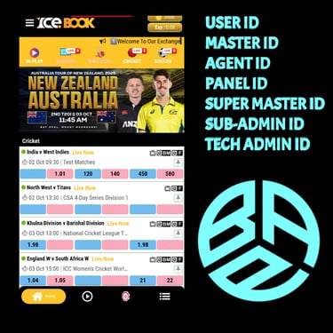 ONLINE CRICKET BETTING ID AVAILABLE DL MDL SMDL MASTER ID SUPER MASTER ID ADMIN ID AVAILABLE