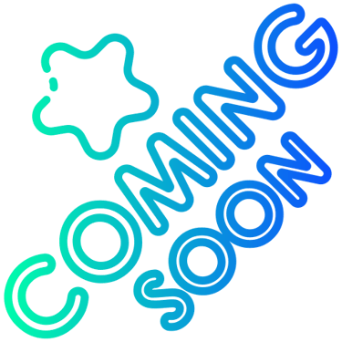 Ribbon banner with 'COMING SOON' text icon representing upcoming features or announcements
