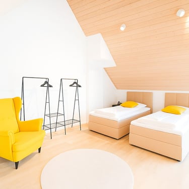 Hochwertiges Serviced Apartment mit Smart-TV und WLAN für Messe-Gäste.