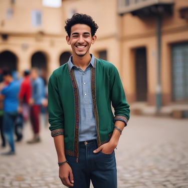 woman wearing black crew-neck shirt