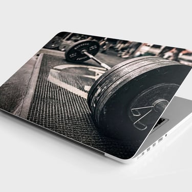 Laptop Skin Barbell