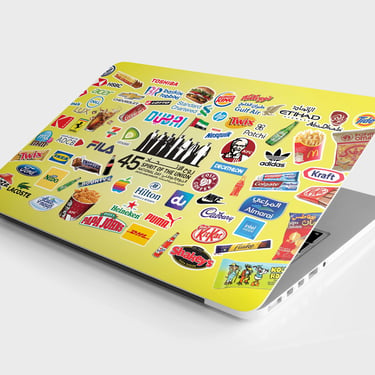 Laptop Skin Brands StickerBomb