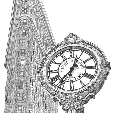 Flatiron Artwork Print-Max Kerly