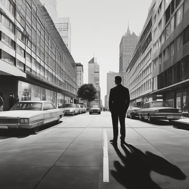 Sleek, modern office interior with warm lighting reflecting professional trust.