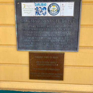 Historic Santa Fe Depot @ 400 Carlsbad Village Drive