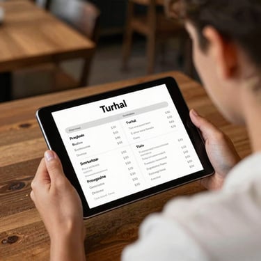 Turhal QR Menu