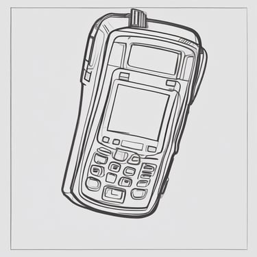 Gospel illustration using phone