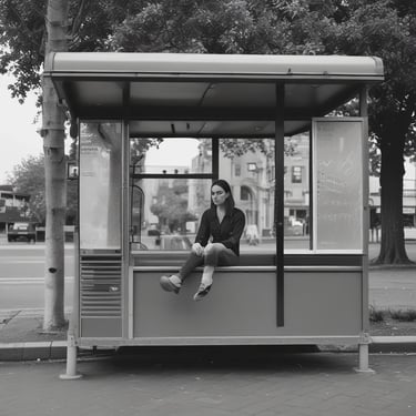 A serene morning scene with a laptop open to a financial ebook, a cup of coffee, and soft natural light.
