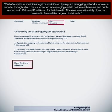 Zainab AbdulKarim,Salah Al-Saadi,Maren Brit Østern,Elise Waaler Huseby,Hege Finsveen,Emilie Austrheim Askestad