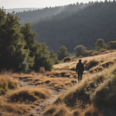 A cozy wooden cabin surrounded by lush green trees in Lonquimay.