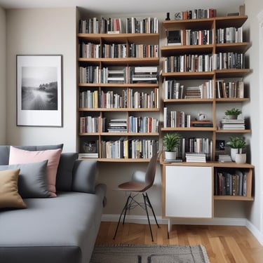 woman wearing black crew-neck shirt