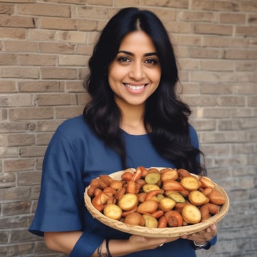 woman wearing black crew-neck shirt
