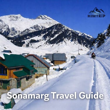Sonamarg means Meadow of Gold, located in the Ganderbal district of J&K, alpine meadows and glaciers | Travel with Himtrip