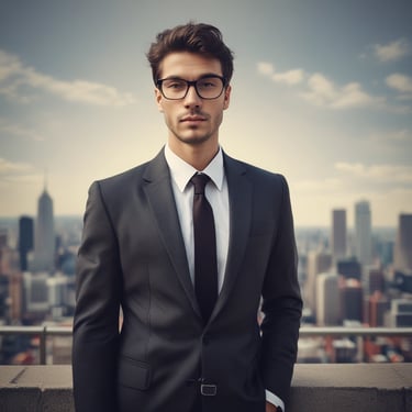 Portrait of Raj P., an Amazon seller praising Chesum's marketing expertise.