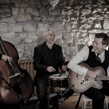 The Hipcats - jazz band, swing band, acoustic band, french cafe gypsy jazz band - wedding and events for hire