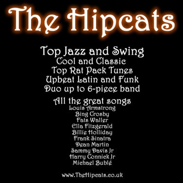 The Hipcats - Jazz Band, Swing Band, Wedding Band for Hire - Hampshire, Oxfordshire, Gloucestershire