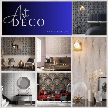 Planche d'ambiance Art Déco