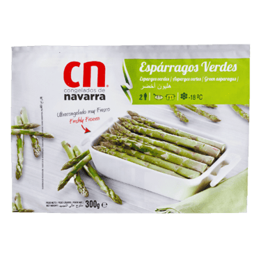 Bolsa alimentación espárragos