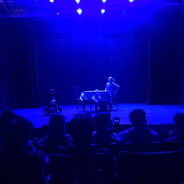 Aprella Godfrey Barule in a Ticking Time Tales Production