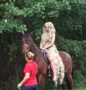 Aprella as Lady Godiva