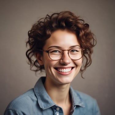 A collection of gold jewelry pieces including necklaces, rings, and earrings is artfully arranged on pieces of textured stone against a light brown background. The jewelry features delicate chain links, engravings, and intricate detailing.