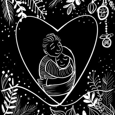 leicester_british_heart_foundation_window_painting_illustration_sonya_parra