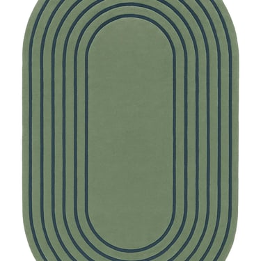 Bohemian hand-woven rug by Rasida Creation for living room interior