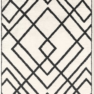 Bohemian hand-woven rug by Rasida Creation for living room interior