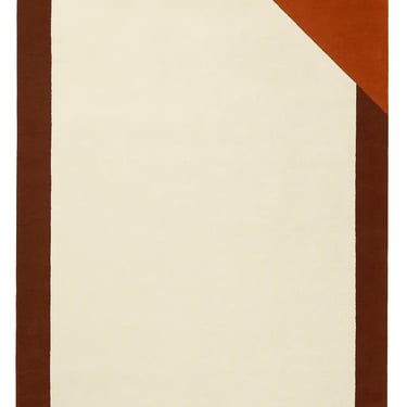 Bohemian hand-woven rug by Rasida Creation for living room interior