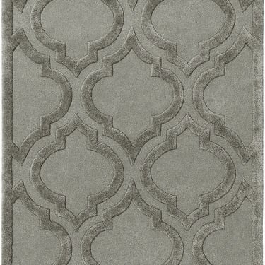 Minimalist modern rug design by Rasida Creation, handmade with care