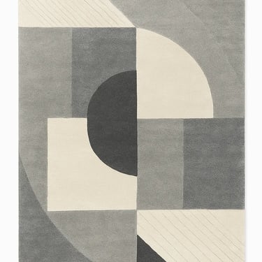 Bohemian hand-woven rug by Rasida Creation for living room interior