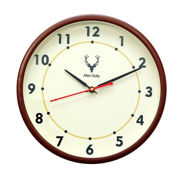 10 inch round wall clock