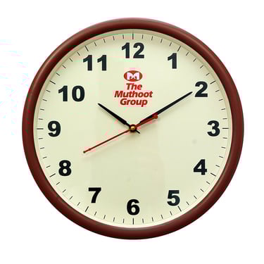 Plastic wall clock