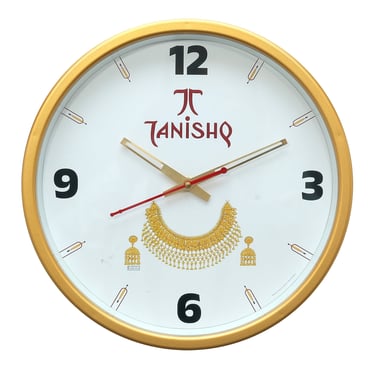 Jewellers wall clock