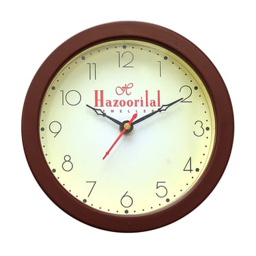 6.5 inch wall clock