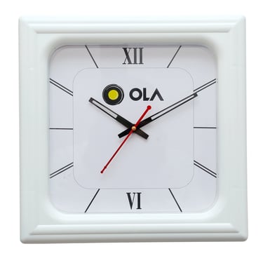 11 inch square wall clock