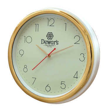 Advertising wall clock
